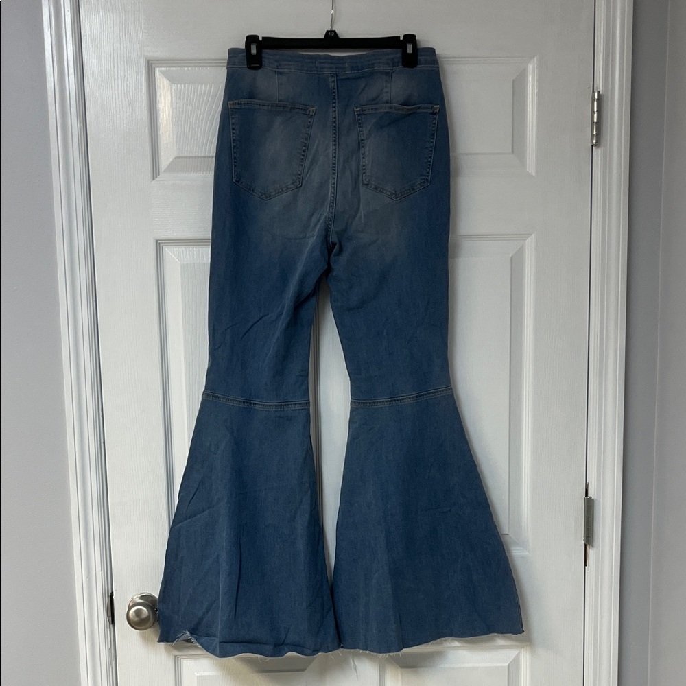 Free People Denim Flare Jeans - Picture 3 of 3